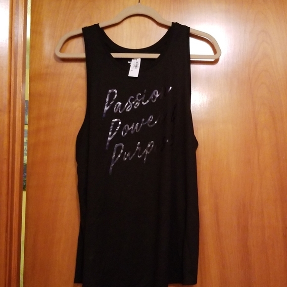 **NWT** Old Navy black tank top, XL - Picture 1 of 3